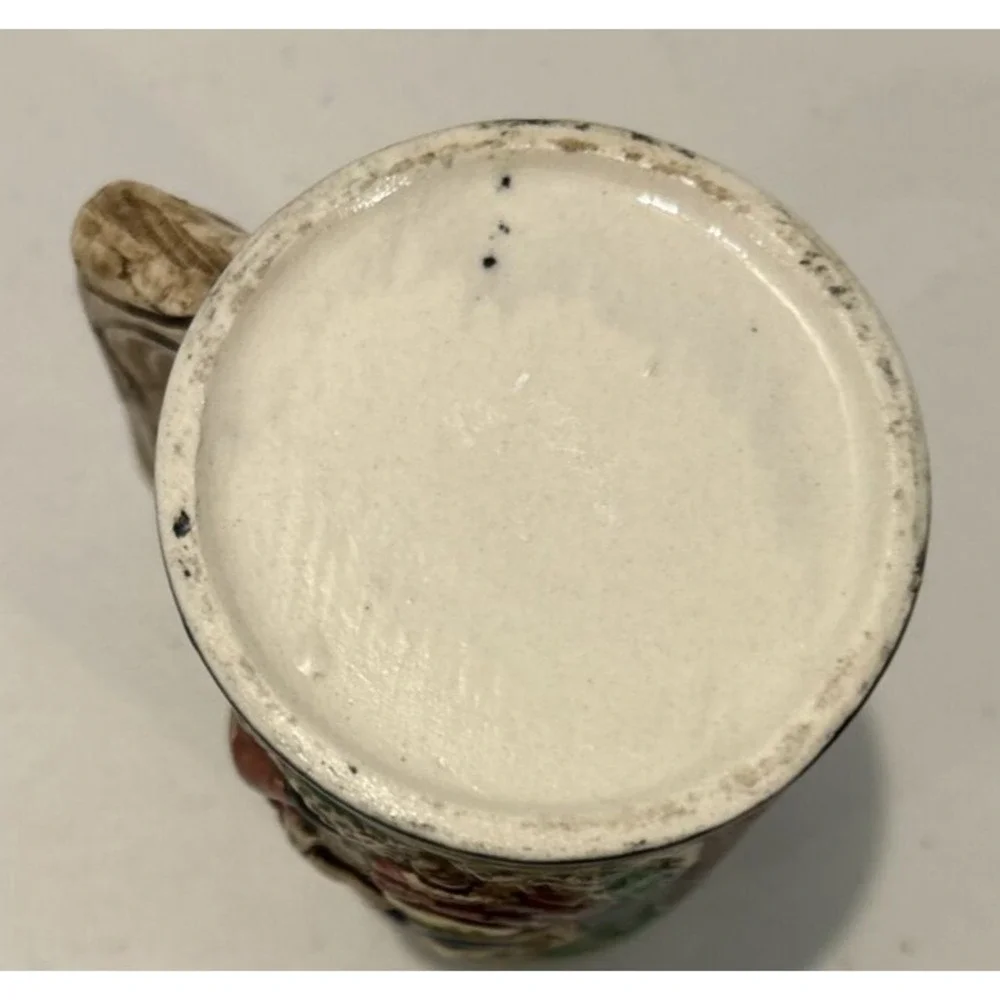Vintage Mini Beer Stein Country Scene‎